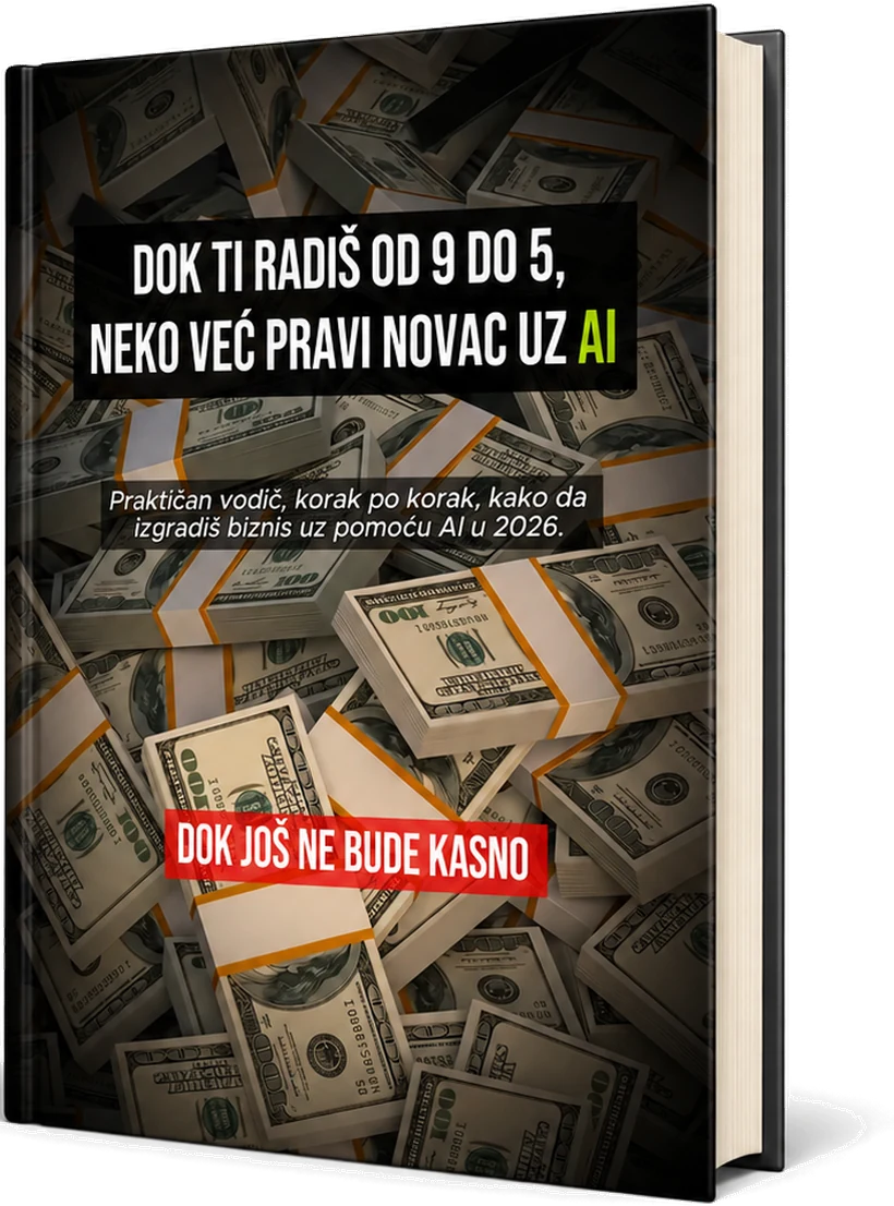 Knjiga: Dok ti radiš od 9 do 5, neko već pravi novac uz AI